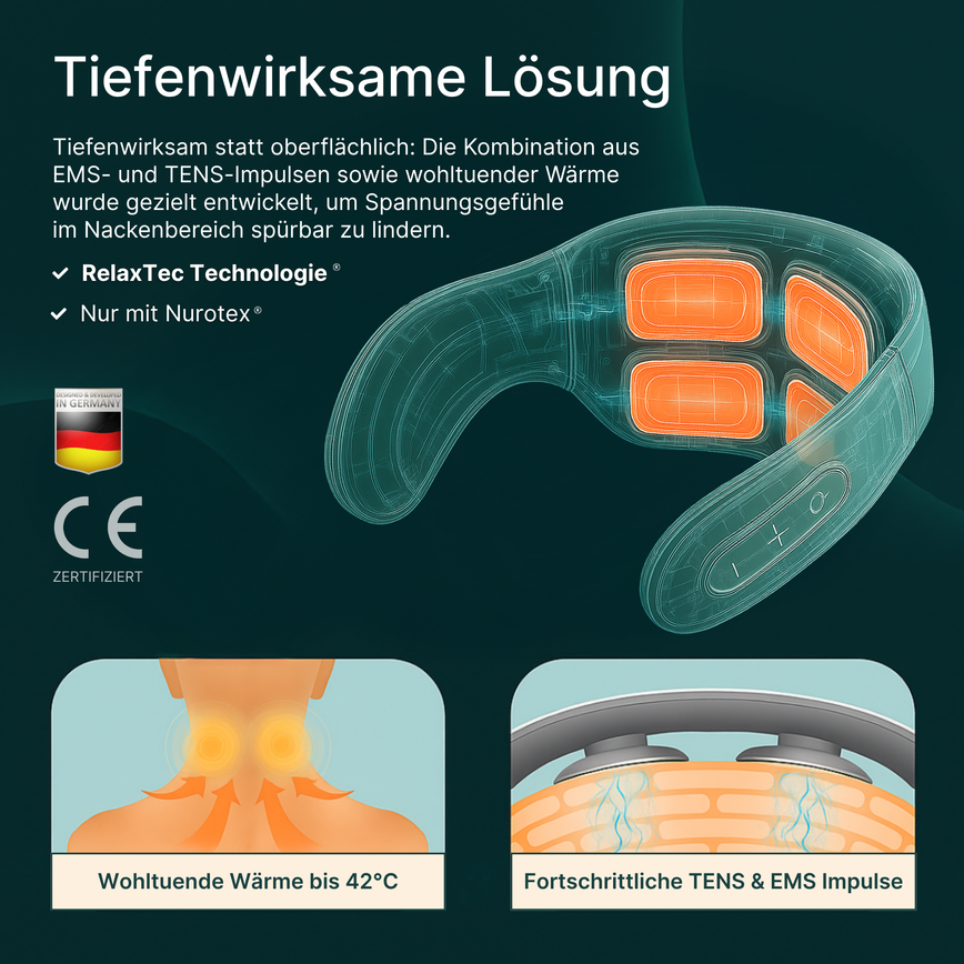 Nurotex® - Elektrisches Nackenmassage-Gerät