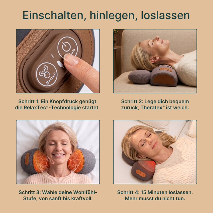 Theratex® - Nacken-Massagegerät (3-in-1)