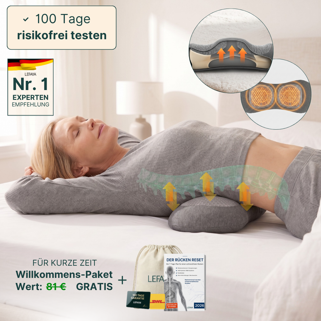 Backtex Pro® - Rücken-Massagegerät (3-in-1)