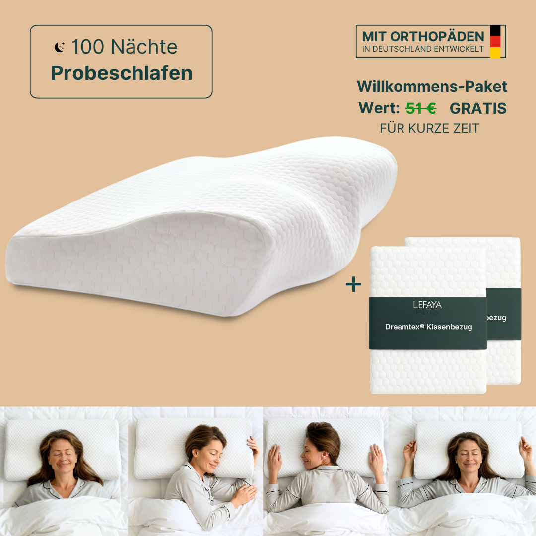 Dreamtex® - Ergonomisches Nackenkissen