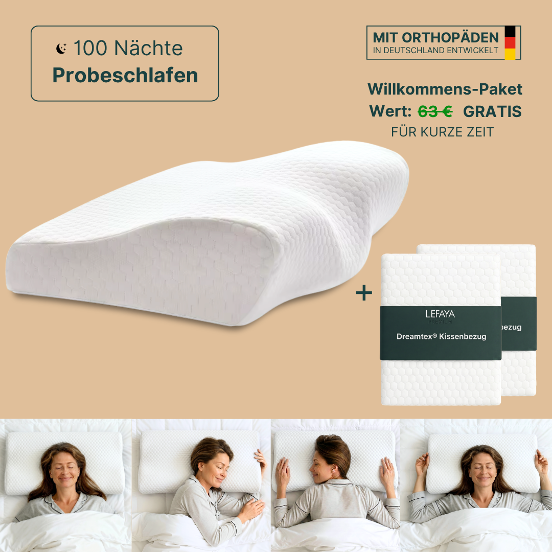 Dreamtex® - Ergonomisches Nackenkissen