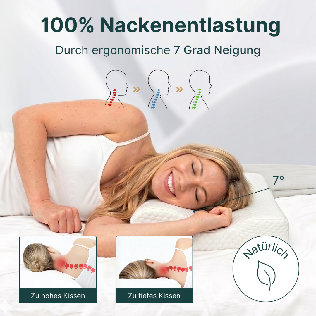 Dreamtex® - Ergonomisches Nackenkissen