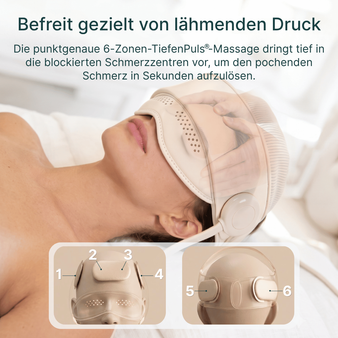 Headtex® - Elektrisches 360° Kopfmassagegerät