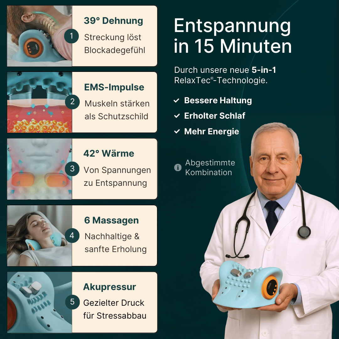 Necktex® - Elektrisches Massagekissen