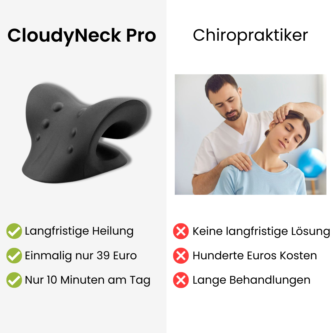 CloudyNeck Pro - Innovativer Nackenstrecker