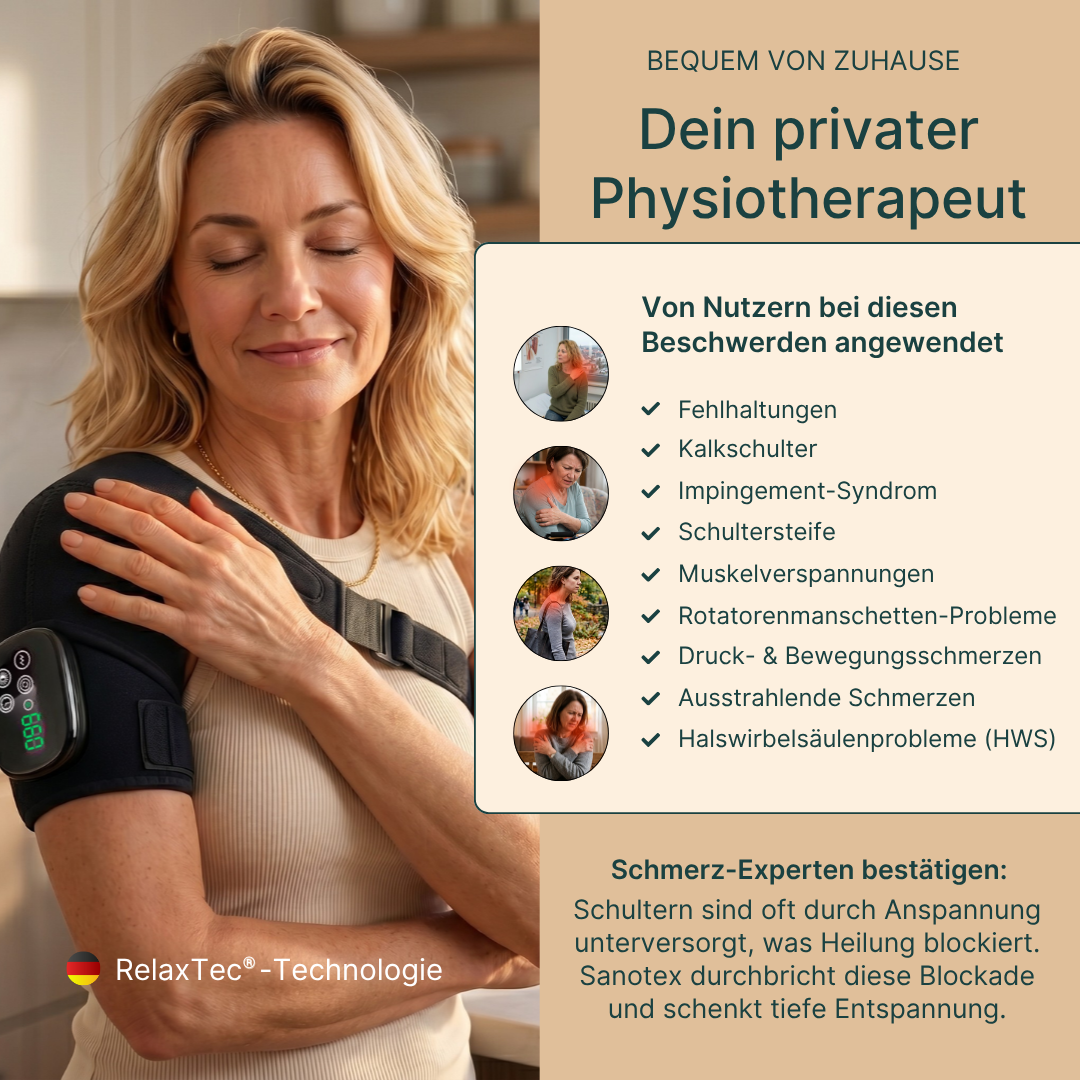 Sanotex® - Elektrisches Schulter-Massagegerät
