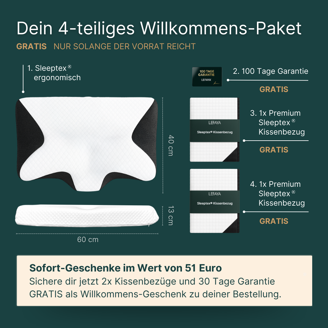 Sleeptex® - Nackenkissen (ergonomisch)